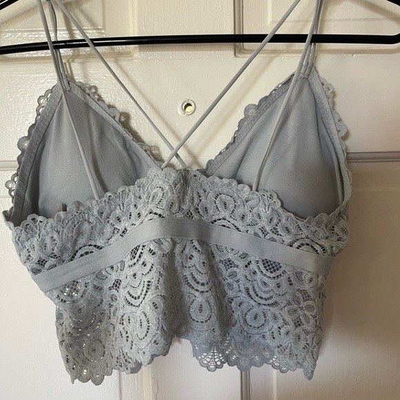 Light Blue Gilly Hicks Bralette Women’s Large - Picture 2 of 3